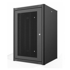 MIRSAN Шкаф 19", 9U, WTN, перфорация 80%, 600x450 мм, 2т.крепл, максимально 100 кг, черная (MR.WTN09U45DE.01_PRF80)