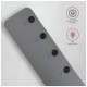Концентратор AXAGON USB 3.1 to 4xUSB 3.0 0.2m switch black (HUE-MSA)