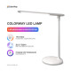 Настольная лампа ColorWay 4W со встроенным аккумулятором 1800 mAh USB in/out 5V*1A, white (CW-DL02B-W)