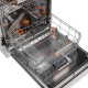 Gorenje Dishwasher built-in, 16sets, A+++, 60cm, invertor, Wi-Fi, AquaStop , 3 basket, white (GV673D63)