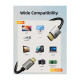 Кабель мультимедийный HDMI mini M to HDMI M 3.0m 8K60Hz Cabletime (CA915866)