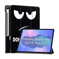 Чехол для планшета BeCover Smart Case Samsung Galaxy Tab S10 FE Plus (SM-X620/SM-X626) 13.1" Dont Touch (713386)