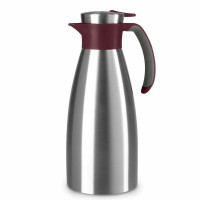 Tefal Tefal Soft Grip Vacuum Jug, 1.5L, stainless steel, plastic, burgundy (K3042214)