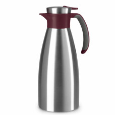 Tefal Термоглечик Tefal Soft Grip, 1.5л, нежавіюча сталь, пластик, бордовий (K3042214)
