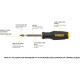 DeWALT Викрутки DeWALT TOUGHSERIES MAX FIT, SL, PH, набір 6шт (DWHT62056-0)