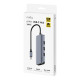 Концентратор Cudy USB-C 6-in-1 1xHDMI 4K + 1xUSB-C + 1xUSB 3.0 5Gbps + 2xUSB 2.0 (UH606)