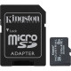 Kingston Карта памяти microSD 8GB C10 UHS-I U3 A2 V30 R100/W80MB/s + SD Industrial (SDCIT2/8GB)
