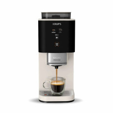 Krups Krups coffee machine Coffee Crush, 1.8L, LED display, auto recipe-2, black-white (SA4001E0)