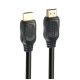 Кабель мультимедийный HDMI M to HDMI M 1.5m V2.0 4K60Hz black ColorWay (CW-CBHD078-BK)