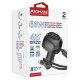 Зарядное устройство Promate 1xUSB-C PD + 1xUSB + cable USB-C/Lightning max 81W black (powerdrive-rci81)