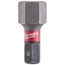 Milwaukee Shockwave Bits, Hex 10x25mm, Set of 2 (4932430899)
