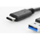 Digitus USB 3.0 (AM/Type-C) 1.0m, black (AK-300136-010-S)