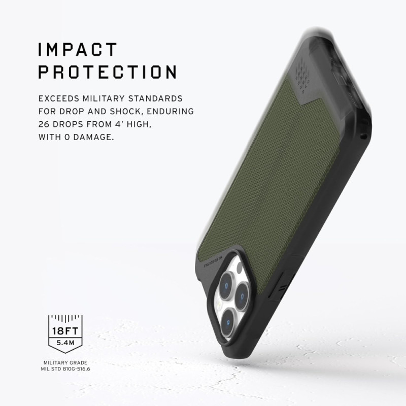 UAG Apple iPhone 15 Pro Metropolis LT Magsafe, Kevlar Olive