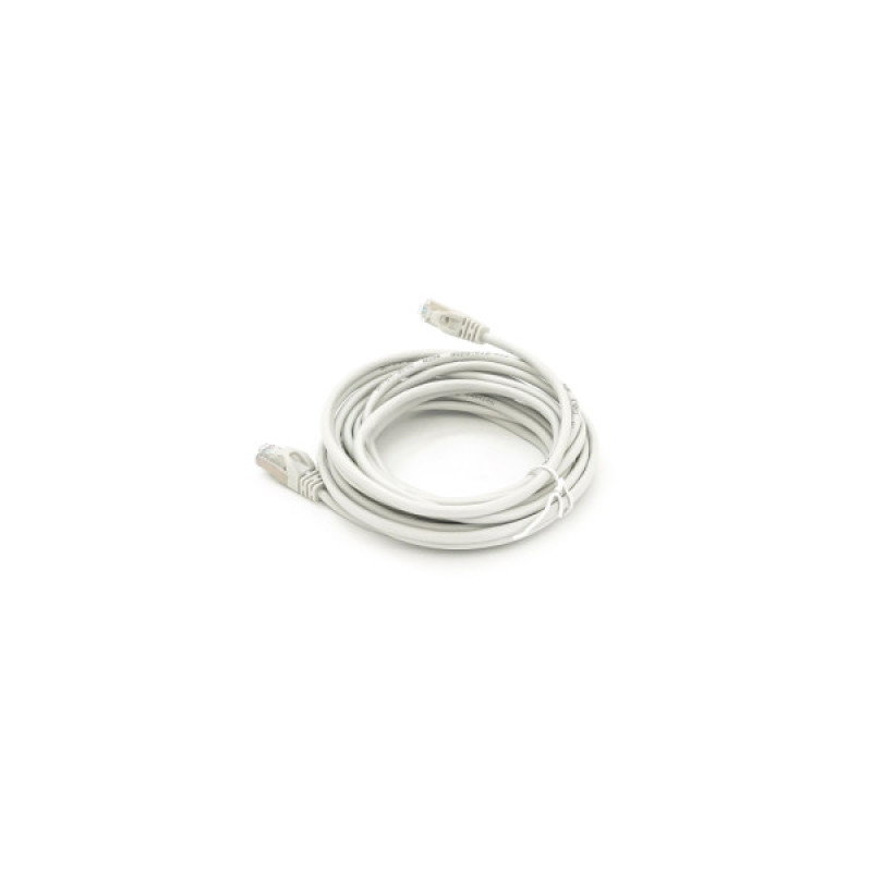 Патч-корд 5м FTP cat.5e, CU, RJ45, grey Merlion (PCM-CU-5E/5G)