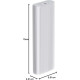 Карман внешний D-Link USB-C 4.0 to M.2 NVMe 40Gbps 2230/2280 M-Key 8TB aluminum gray (DSP-411)