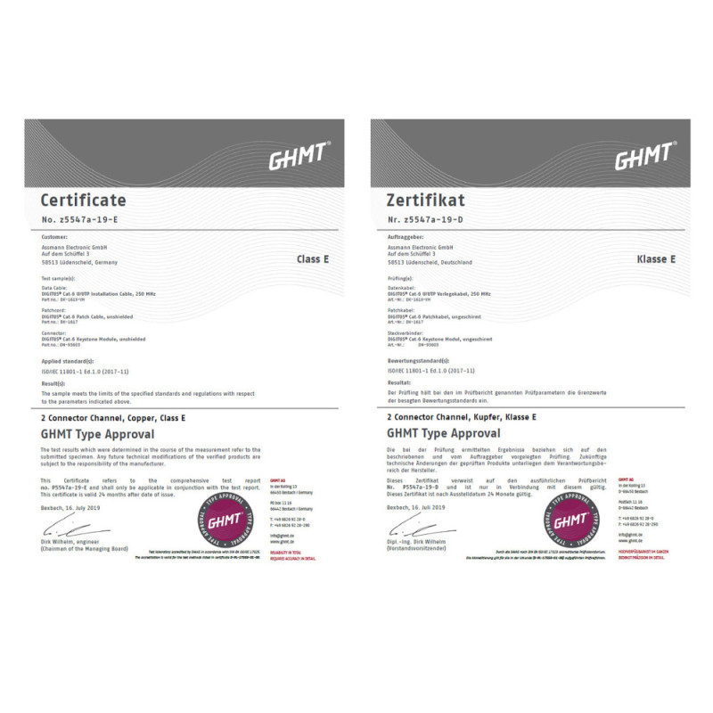 Digitus Кабель CAT 6 U-UTP, 100m, AWG 23/1, LSZH-1, фиолетовый (DK-1613-VH-1)