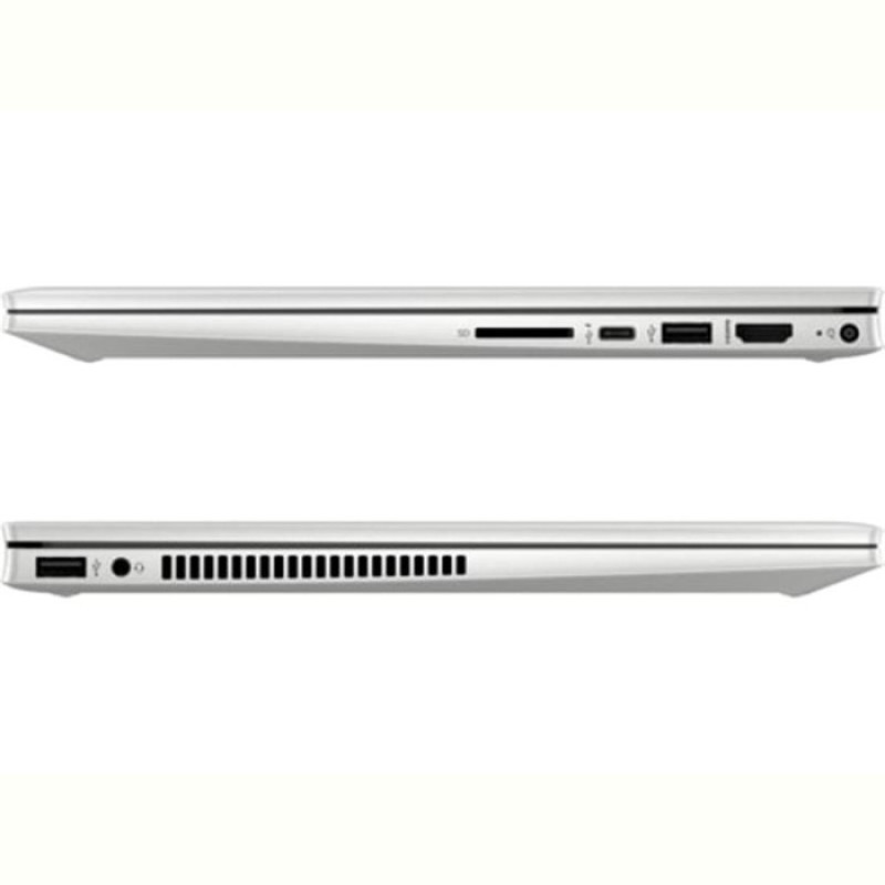 Ноутбук HP Pavilion x360 14-ek2020ua (A0NK3EA); 14" FullHD (1920x1080) IPS LED глянцевый сенсорный , Intel Core 3 100U (1.2 - 4.7 ГГц) , RAM 8 ГБ (Max 8 ГБ) , SSD 512 ГБ , Intel Graphics , без ОП , Wi-Fi , BT , веб-камера , DOS , 1.51 кг , серебристый , подсветка клавиатуры , сканер отпечатков пальцев