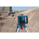 Bosch Нівелір лазерний ротаційний Professional GRL 400 H, 20м/з приймачем 400м, ±0.08мм/м, 600 об/хв, IP54, 2кг, кейс, приймач LR1, АКБ, ЗП (0.601.061.800)
