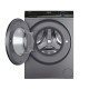 Haier WM front load, 9kg, 1400, A+++, 60m, display, steam, invertor, black door, direct motion, silver (HW90-B14939S8)