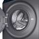 Haier WM front load, 9kg, 1400, A+++, 60m, display, steam, invertor, black door, direct motion, silver (HW90-B14939S8)