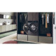 Haier WM front load, 9kg, 1400, A+++, 60m, display, steam, invertor, black door, direct motion, silver (HW90-B14939S8)