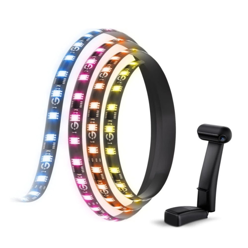 Govee Набор адаптивной подсветки H605C Envisual TV Backlight T2 with Dual Cameras 75-85'' RGB Черный (H605C312)