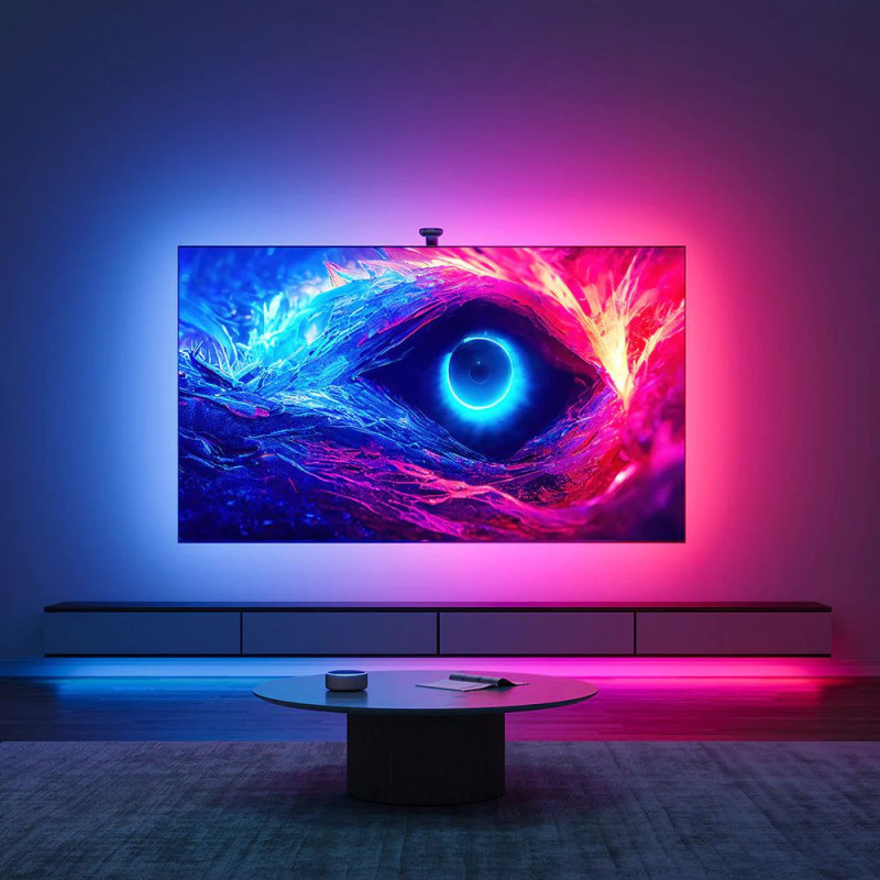 Govee Набор адаптивной подсветки H605C Envisual TV Backlight T2 with Dual Cameras 75-85'' RGB Черный (H605C312)