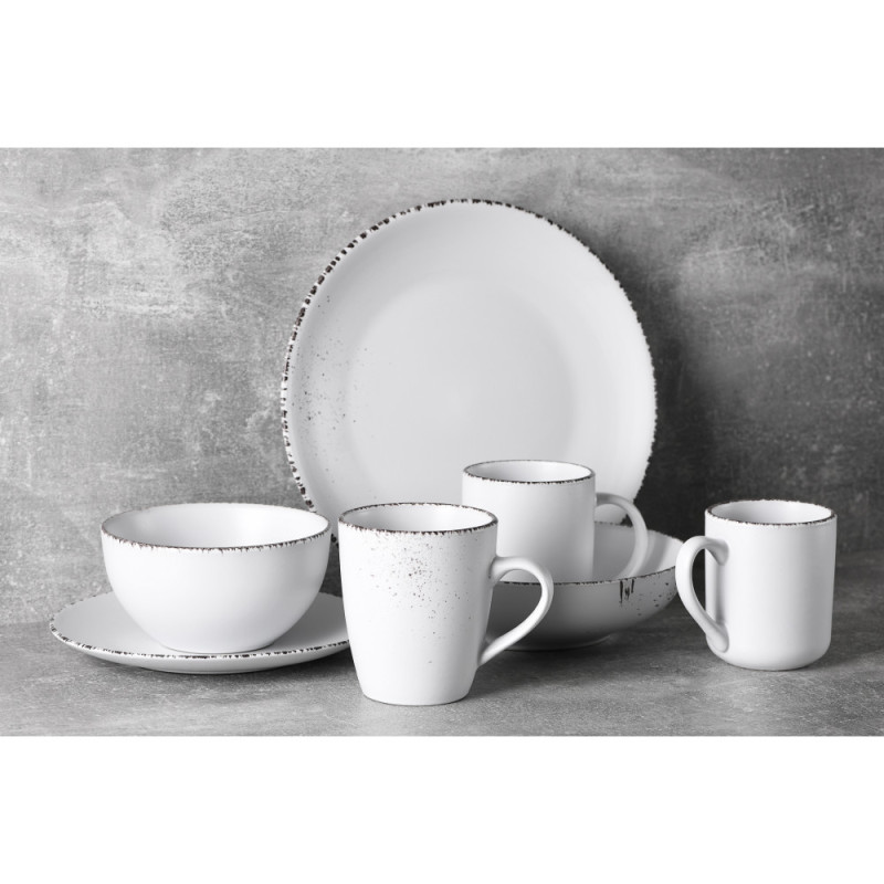 ARDESTO Salad bowl Lucca, 14 сm, Winter white, ceramics