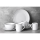 ARDESTO Salad bowl Lucca, 14 сm, Winter white, ceramics