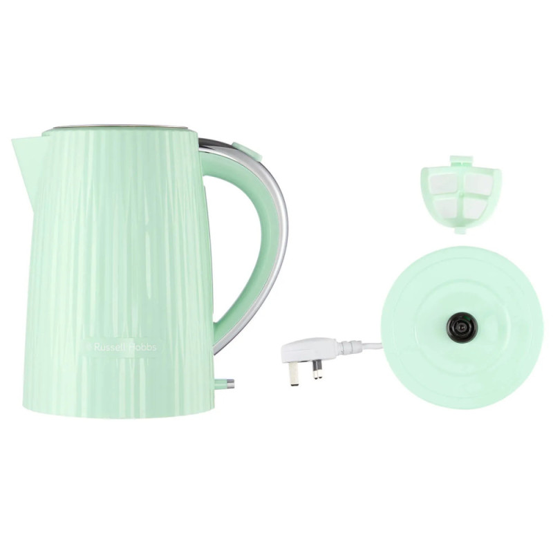 Russell Hobbs Electric kettle Eden, 1.7L, Stainless Steel, plastic, pistachio (27364-70)