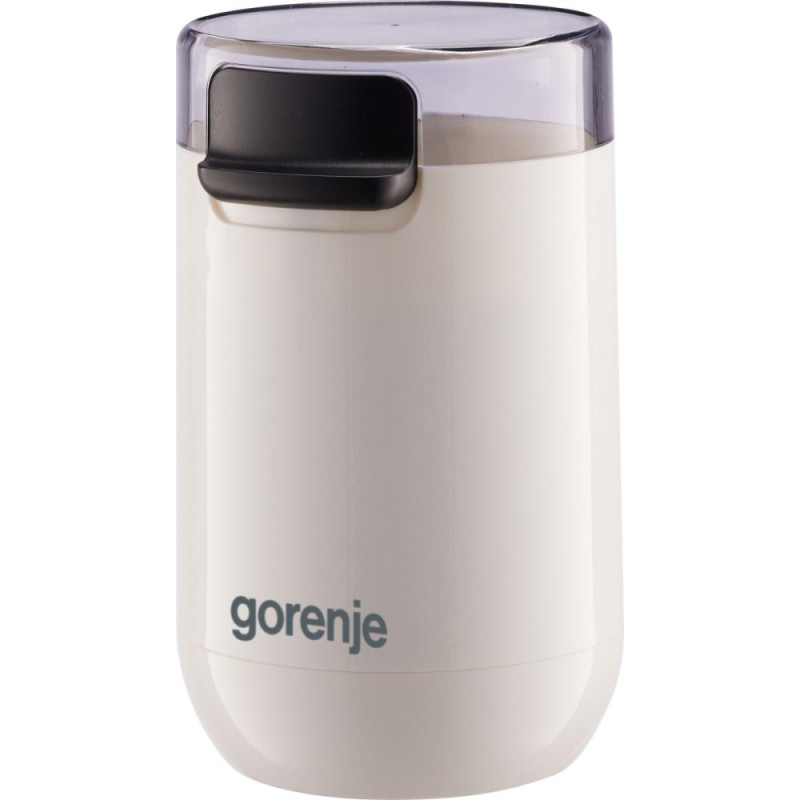 Gorenje сoffee grinder rotary, 150W, grain volume-45g, 3 degree of grinding, plastic/iron, white (SMK150SW)