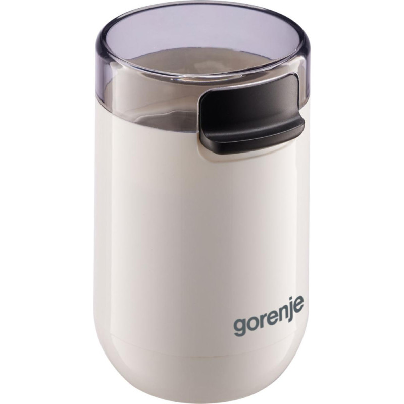 Gorenje сoffee grinder rotary, 150W, grain volume-45g, 3 degree of grinding, plastic/iron, white (SMK150SW)