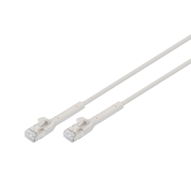 Digitus Патч-корд DIGITUS CAT 6a S-FTP, 0.5м, AWG 32/7, Cu, TPE-LSZH, гнучкий, сірий (DK-1632-A-005B)