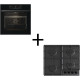 Gorenje Комплект (духовка електрична BO6735E02BK + поверхня газова G641EB), 740147, чорн (SET_BO6735E02BK_G641EB)