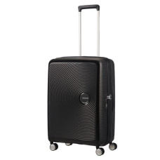 American Tourister Валіза American Tourister, Soundbox, поліпропілен, середня, 67см, 71.5/81л, TSA, 4 колеса, EXP, чорний (32G*09002)