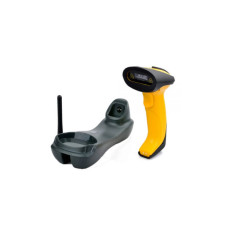 Сканер штрих-кода UKRMARK EV-W2503 2D, 433MHz, USB, IP64, stand, black/yellow (900769)