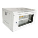 Шкаф настенный GEAR 6U 19" 600x450x350 мм, + полка 19", grey (GWMSN-6U-600-450G)
