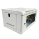 Шкаф настенный GEAR 6U 19" 600x450x350 мм, + полка 19", grey (GWMSN-6U-600-450G)