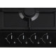 Hansa Hob gas, 60cm, cast-iron, black (BHGS630502)