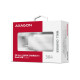Зарядное устройство AXAGON 1xUSB QC4.0 + 1xUSB-C PD30W PPS white (ACU-PQ30W)