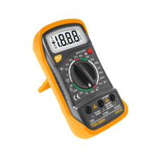 Tolsen digital multimeter, 0-600 V, backlit LCD display (38030)
