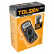 Tolsen digital multimeter, 0-600 V, backlit LCD display (38030)