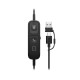 Наушники Poly Mission 825 USB Black (C01FCAA)