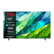 TCL Телевізор 98" MiniLED 4K 144Hz Smart Google TV Titan ONKYO sound (98C855)