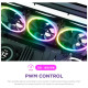 Кулер для корпуса NZXT F120RGB Duo - 120mm Dual- (RF-D12SF-B1)