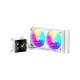 Система жидкостного охлаждения Gamemax GLACIER 240 LCD WH