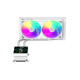 Система жидкостного охлаждения Gamemax GLACIER 240 LCD WH