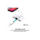 Адаптер Lightning to RJ45 Ethernet + USB 3.0 OTG + Lightning Promate (gigalink-i.white)