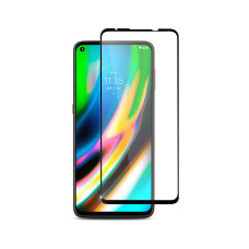 Стекло защитное PowerPlant Full screen Motorola Moto G9 Plus, Black (GL609406)