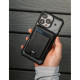 Чехол для мобильного телефона UAG Magnetic with Stand Metropolis Wallet PU Black (964445114040)